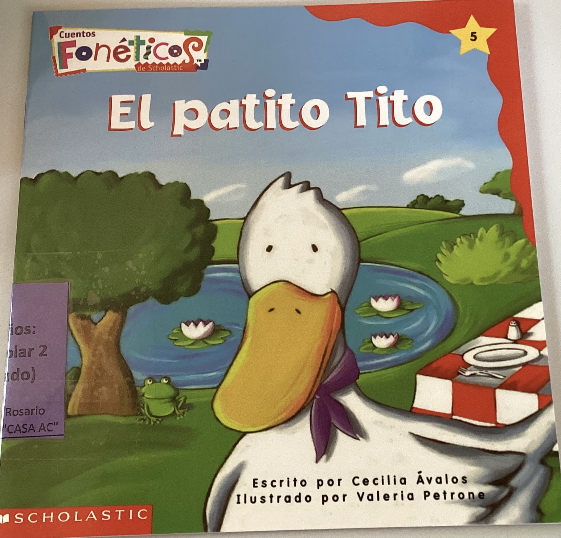 Cuentos fonéticos: El patito Tito