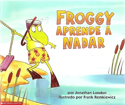Froggy aprende a nadar