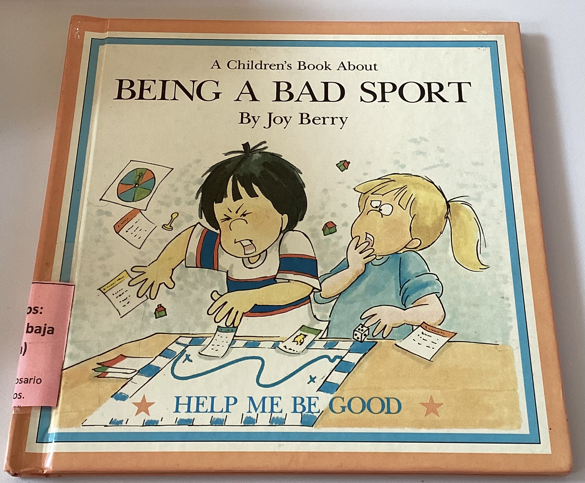 A children’s book about: Being a bad sport