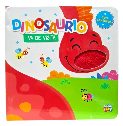 Dinosaurio va de visita: Con texturas