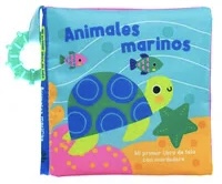 Mi primer libro de tela con mordedera: Animales marinos