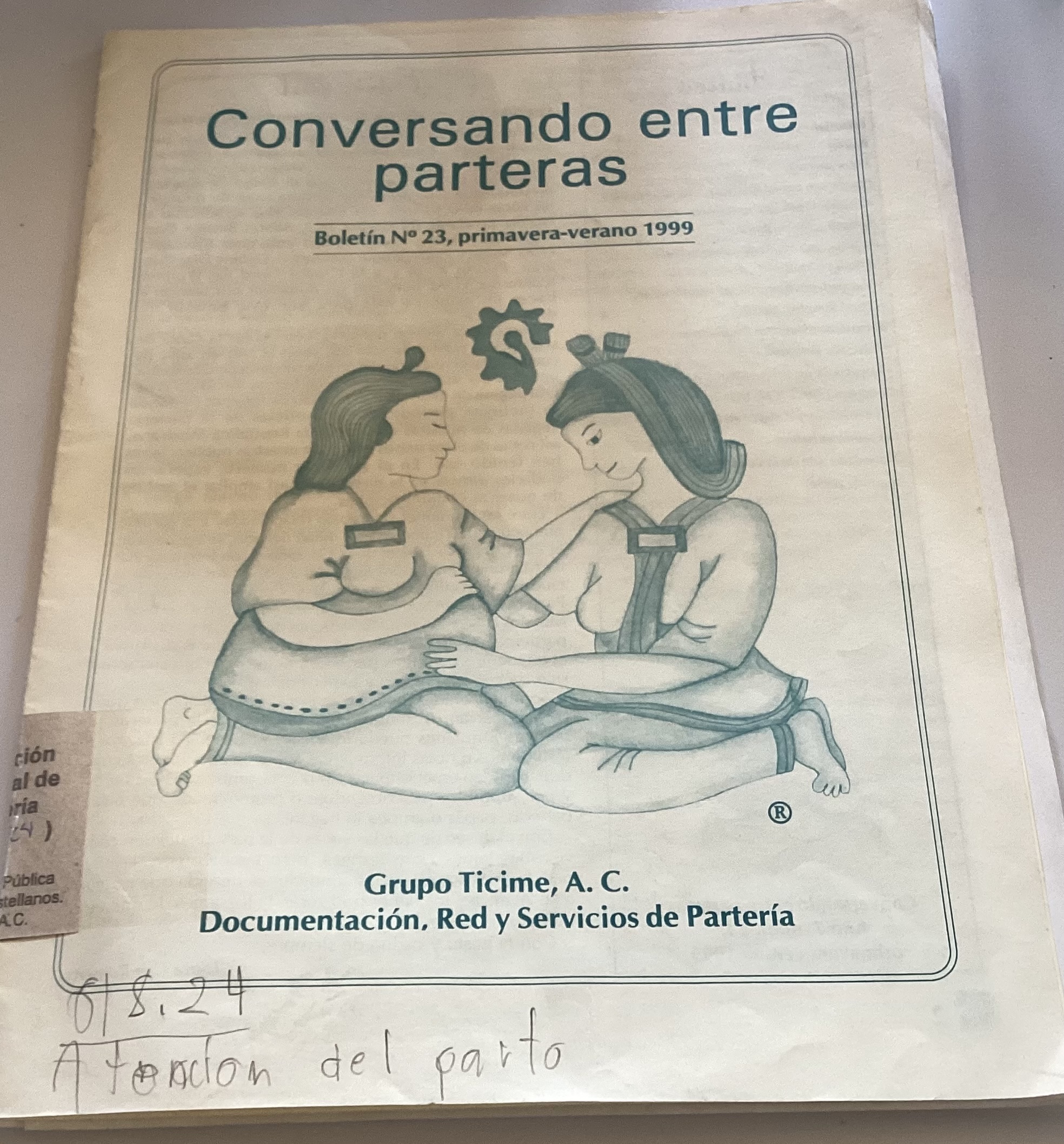 Portada de Conversando entre parteras