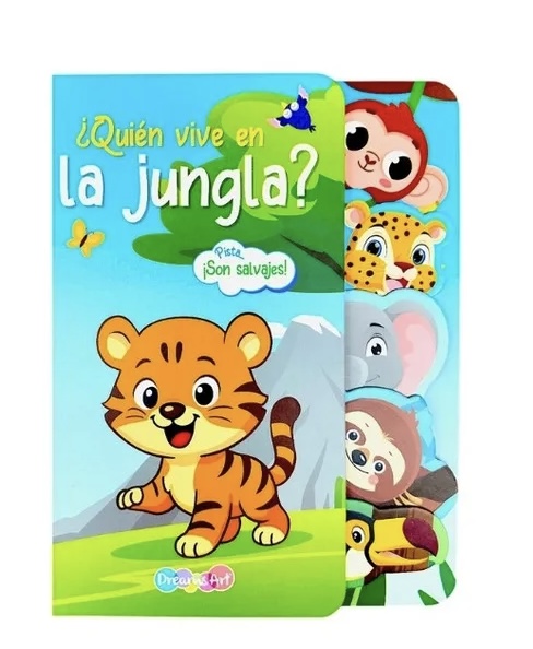 Portada de ¿Quién vive en la jungla?