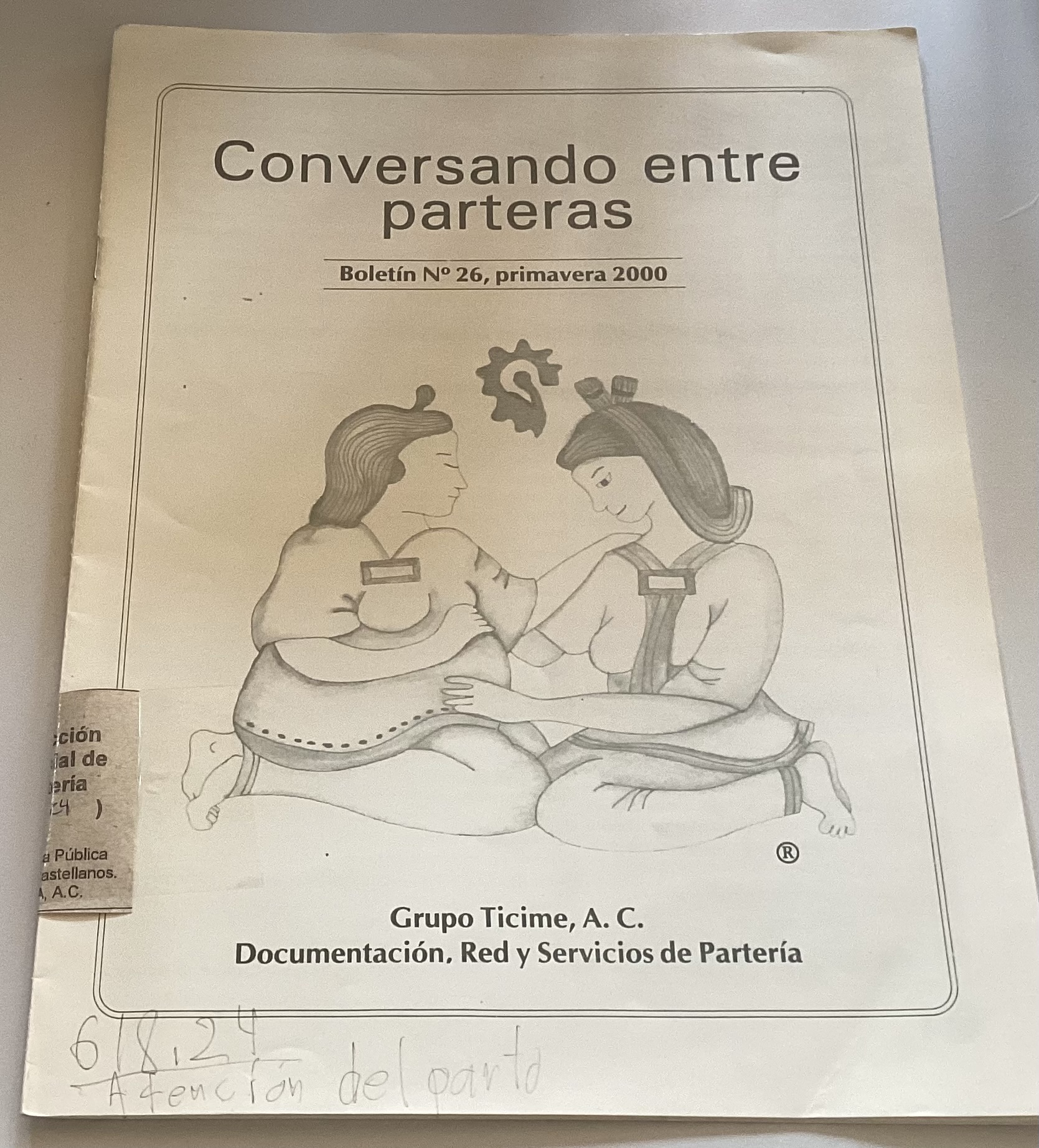 Portada de Conversando entre parteras