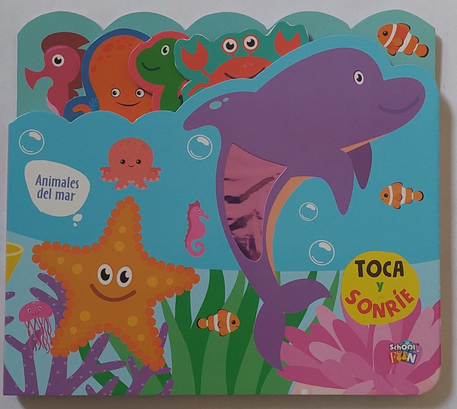 Toca y sonríe: Animales del mar