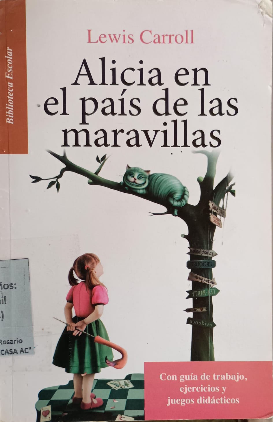 Alicia en el país de las maravillas: Biblioteca escolar