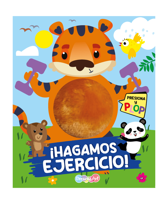 ¡Hagamos ejercicio!: Presiona y plop