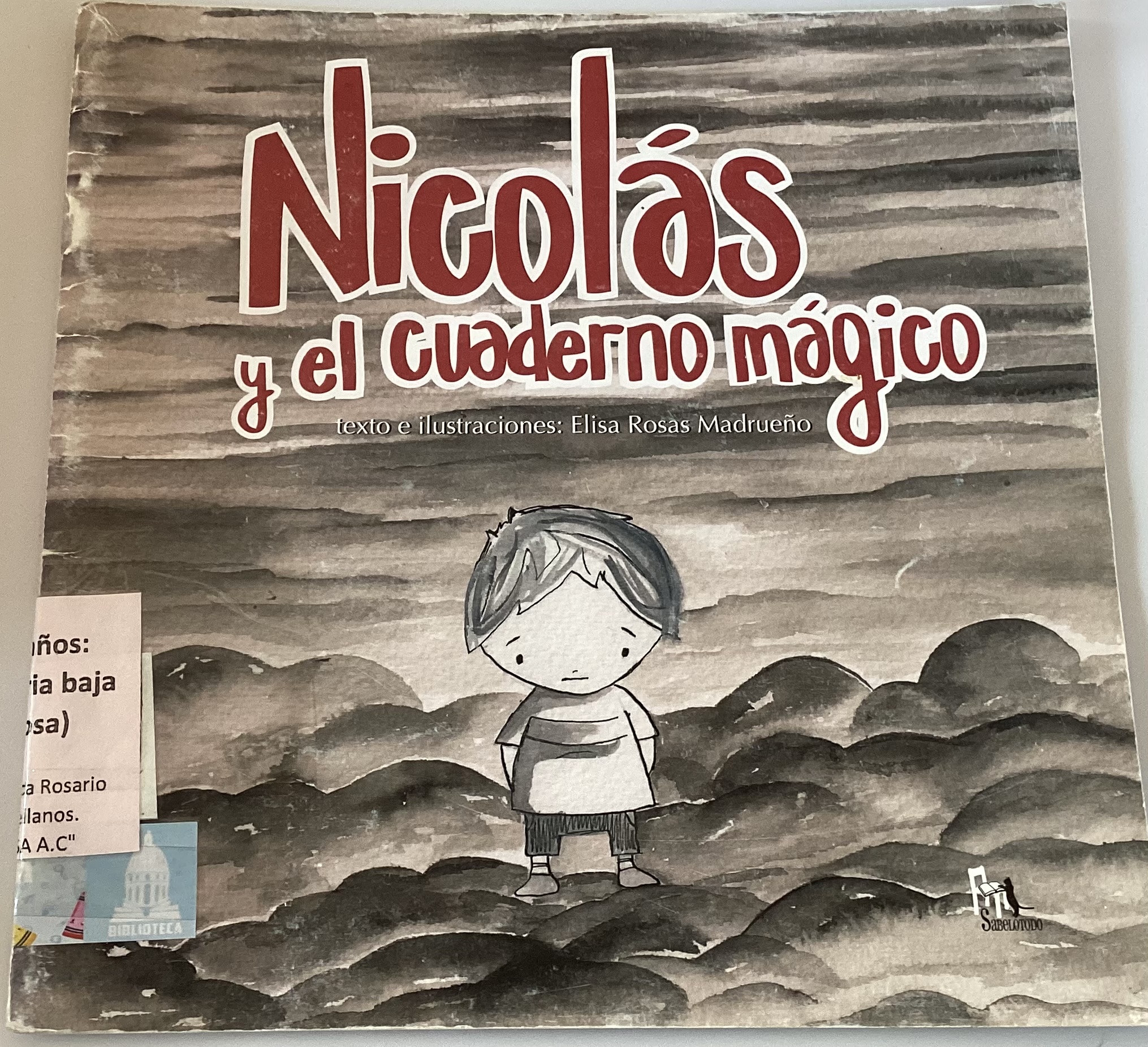 Portada de Nicolás y el cuaderno mágico